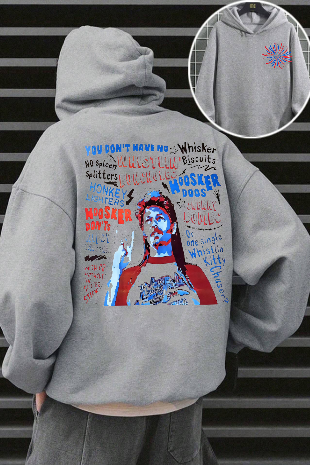 Joe Dirt is ready for your party in 4th of July Hoodie For Men